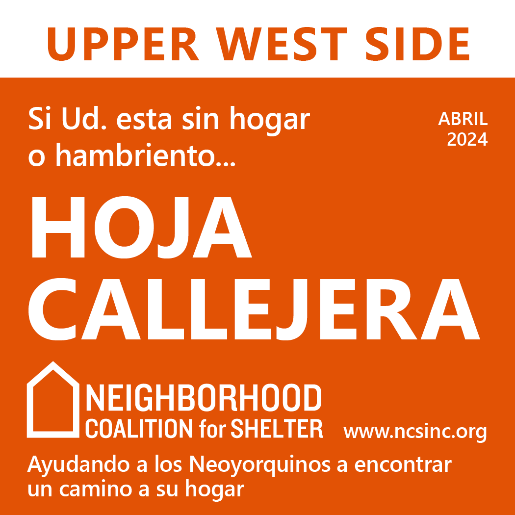 NYC Homeless Resources + Services — Neighborhood Coalition for Shelter